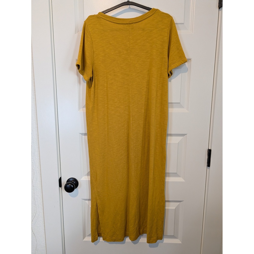 Jessica Simpson mustard yellow t-shirt dress - Picture 2 of 4